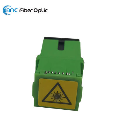 Adaptador simples do SC APC do obturador dos adaptadores da fibra ótica da manutenção programada Flangeless auto